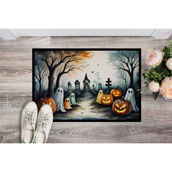 Janelyn Non-Slip Halloween Doormat