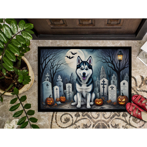 Nouhad Non-Slip Halloween Doormat