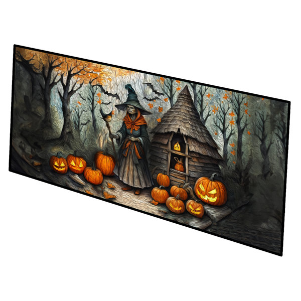 Jamilette Non-Slip Halloween Doormat