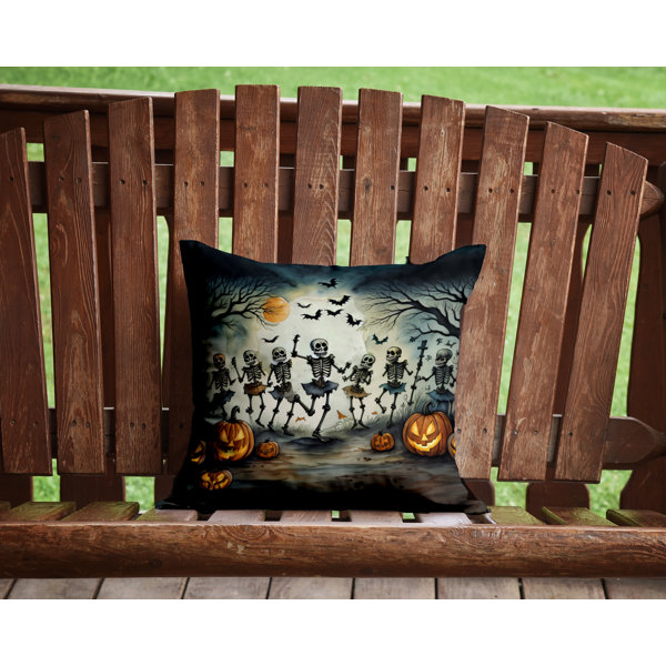 More Spooky Halloween Outdoor Throw Pillow