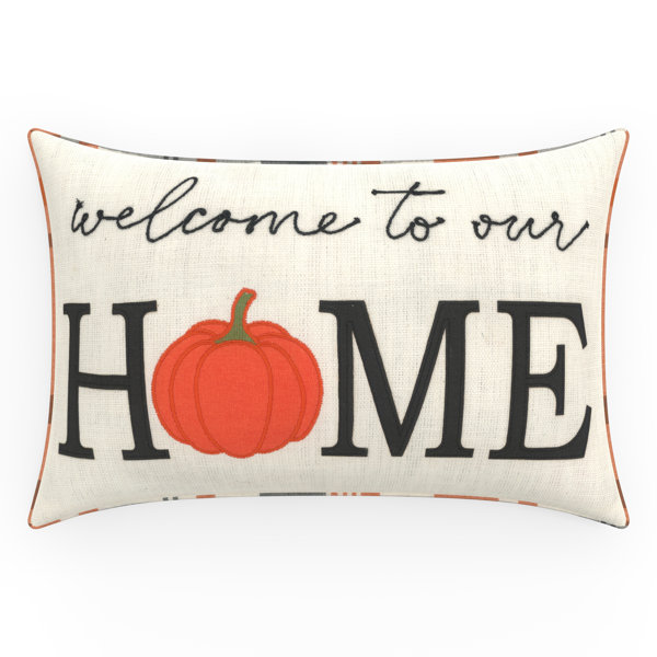 Cotton Reversible Throw Pillow