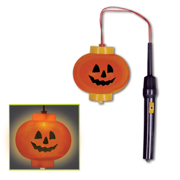 Halloween Light-Up Pumpkin Lantern