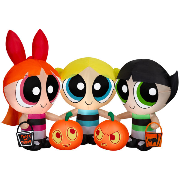 Airblown Halloween Light with ELT-Stylized Blossom Bubbles Buttercup-WB