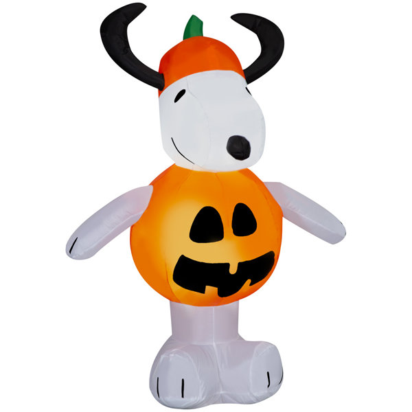 Airblown® Holiday Lights Inflatable Snoopy in Jack-O’-Lantern Costume