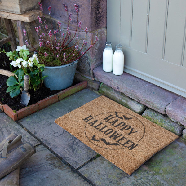 Happy Halloween Coir Doormat